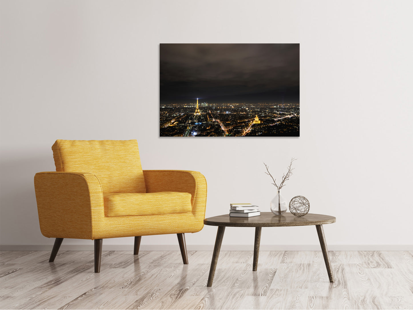 Leinwandbild Die Lichter von Paris