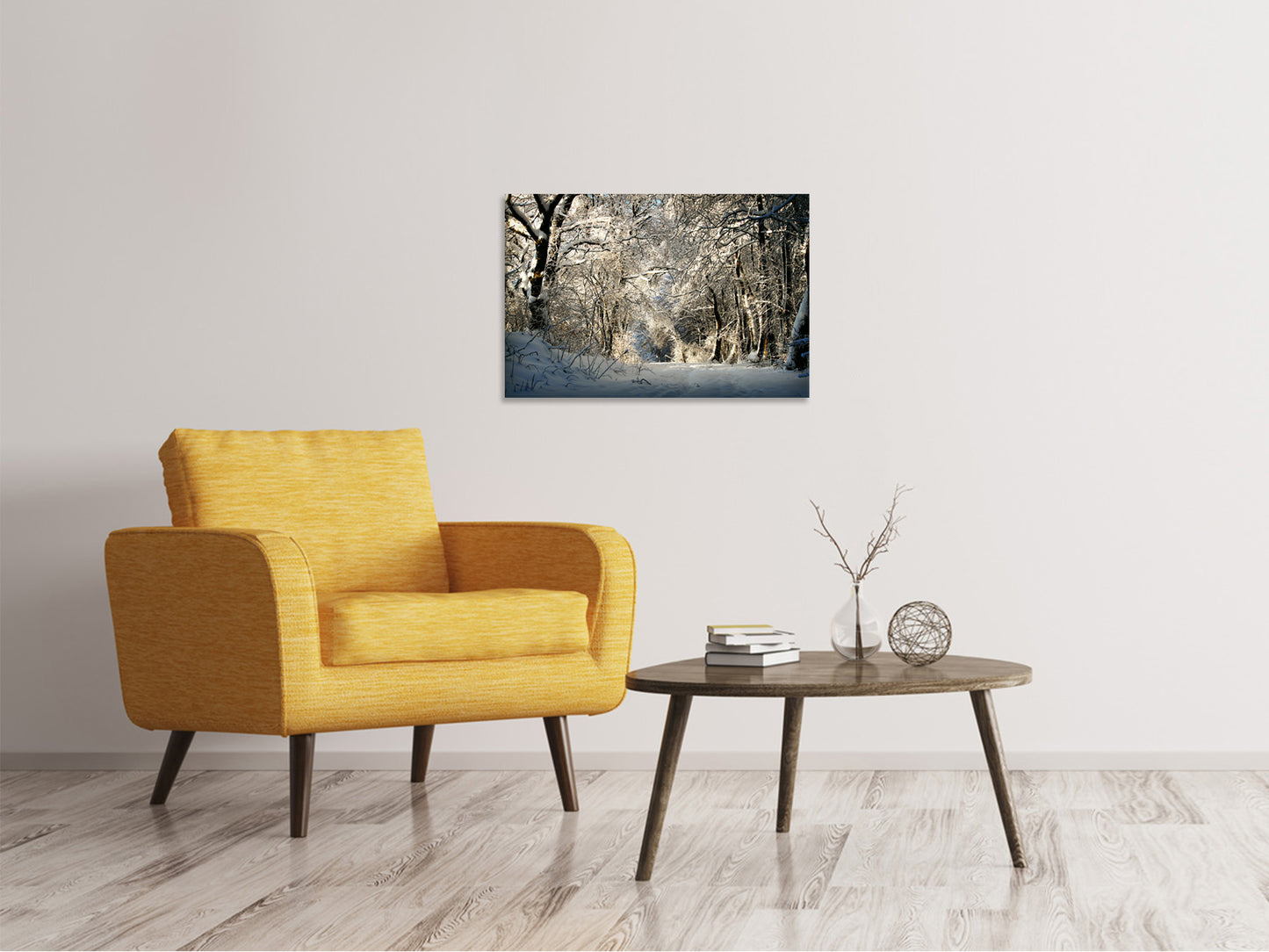 Leinwandbild Ein Winter Traum