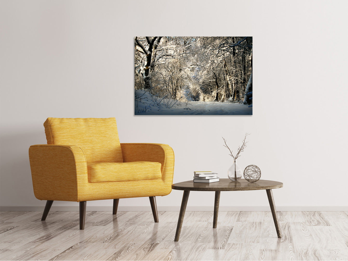 Leinwandbild Ein Winter Traum