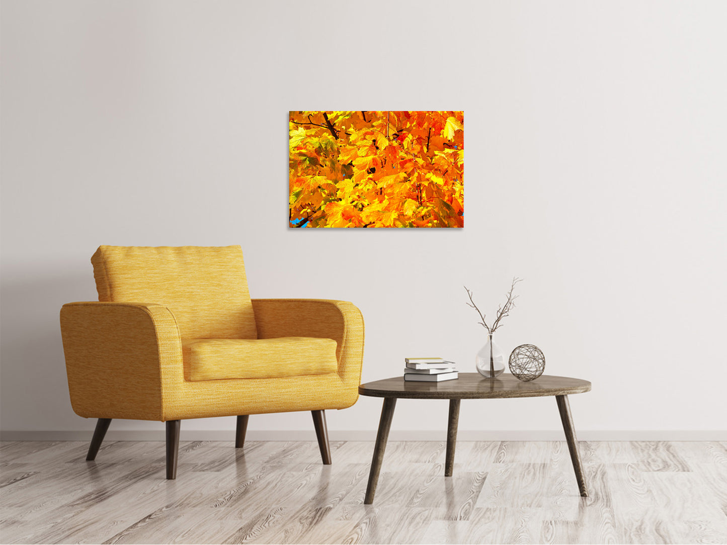 Leinwandbild Herbst Blätter