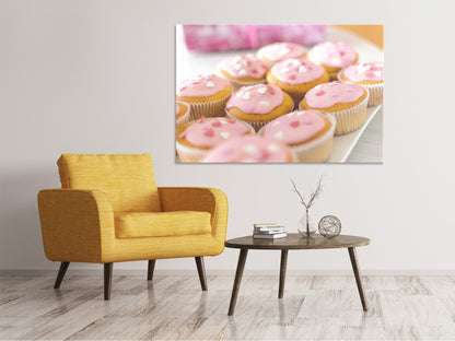 Leinwandbild Süsse Cupcake