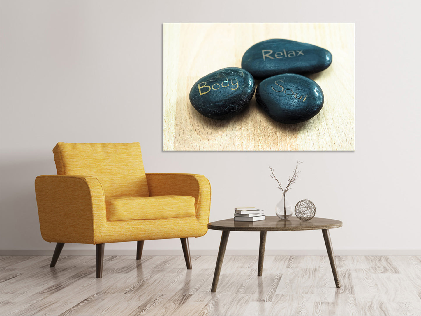 Leinwandbild Zeit für Wellness