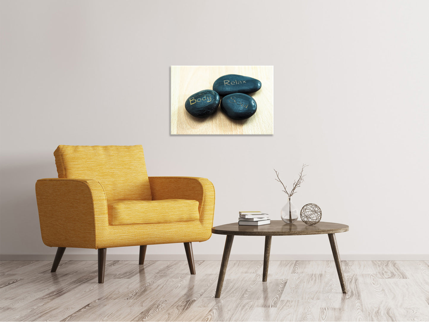 Leinwandbild Zeit für Wellness