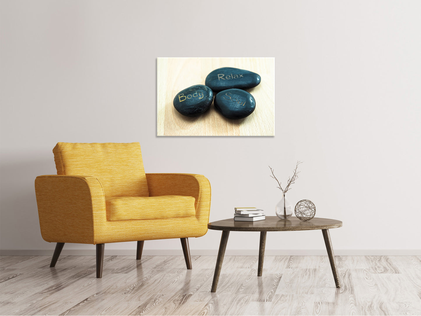 Leinwandbild Zeit für Wellness