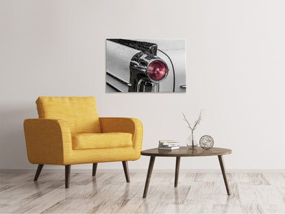 Leinwandbild Oldtimer Rückleuchte