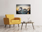 Leinwandbild Futuristische Architektur