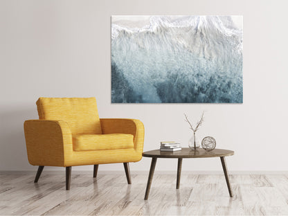 Leinwandbild Eis Kunst