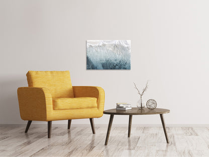 Leinwandbild Eis Kunst