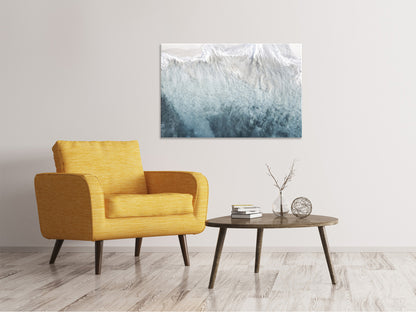 Leinwandbild Eis Kunst