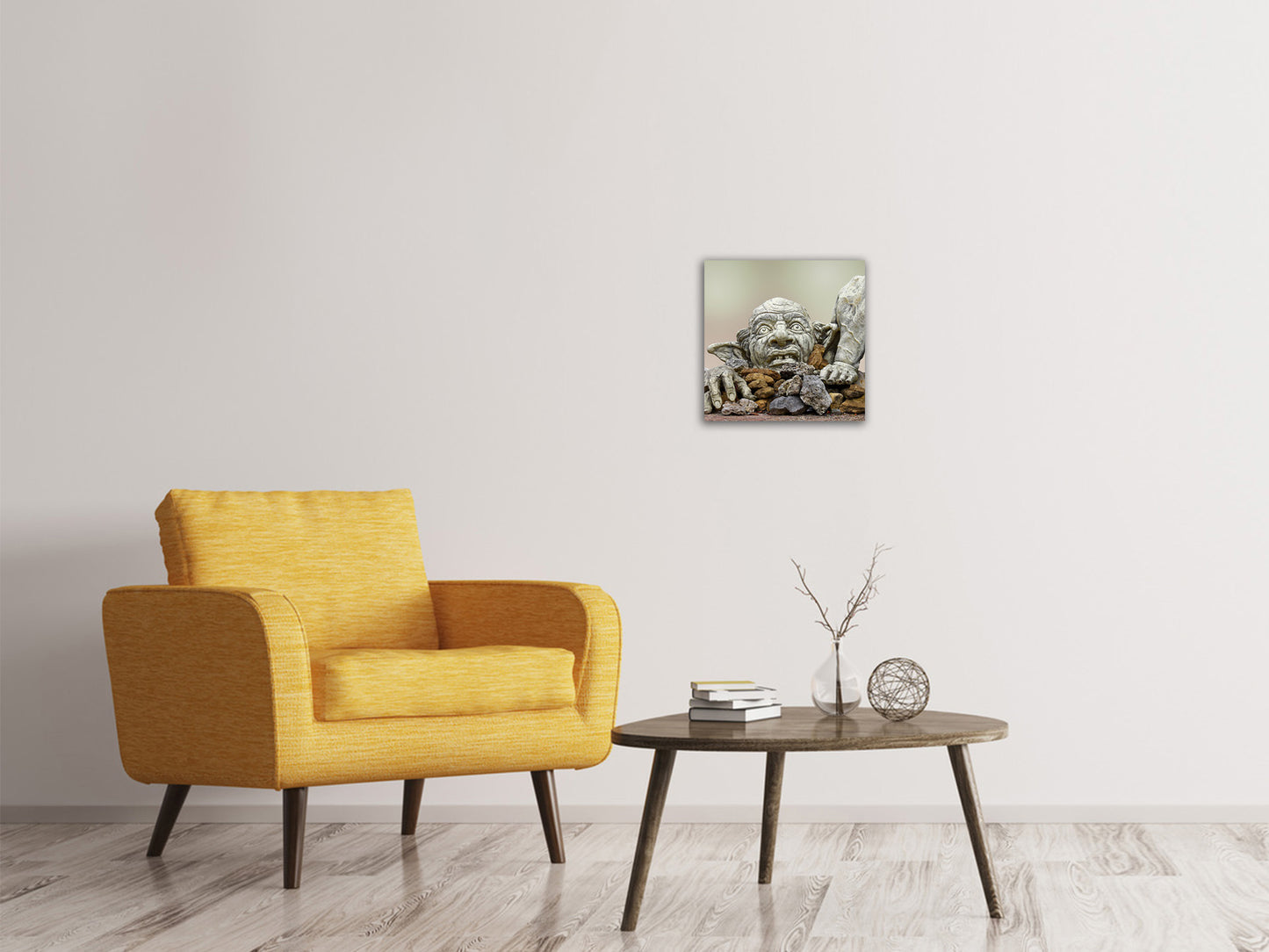Leinwandbild Stein Kunst XL
