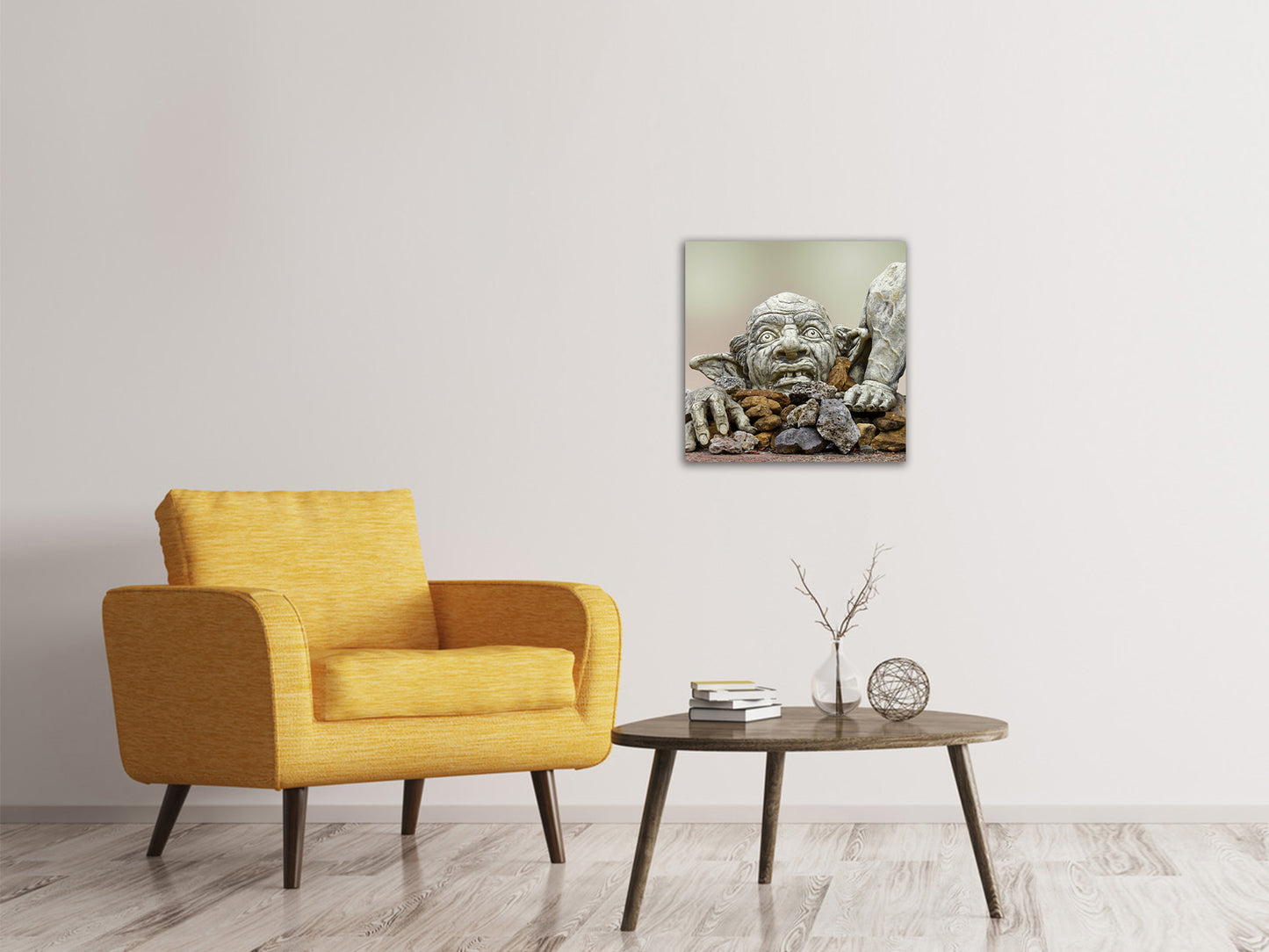 Leinwandbild Stein Kunst XL