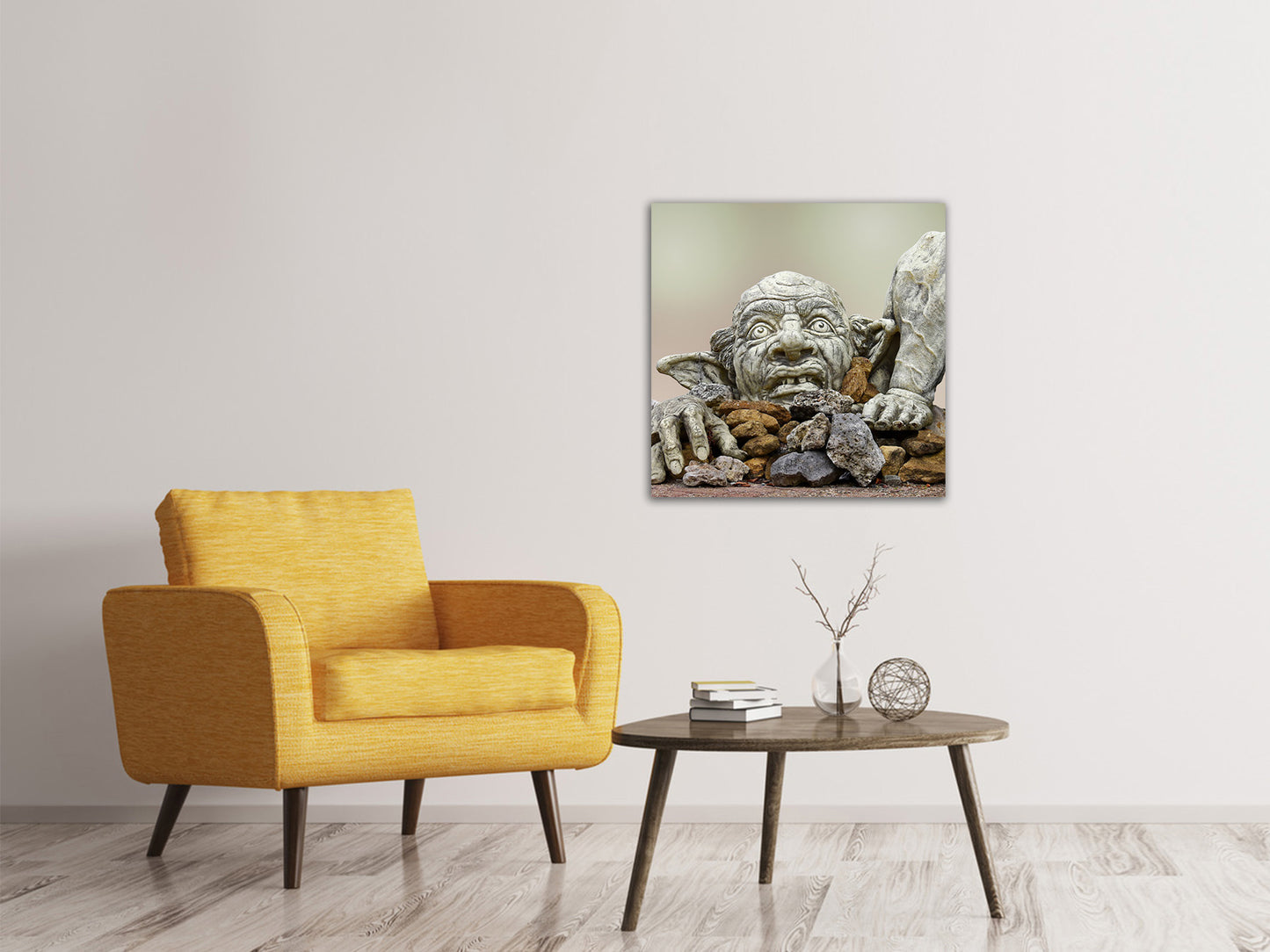 Leinwandbild Stein Kunst XL