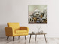 Leinwandbild Stein Kunst XL