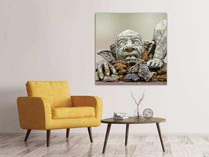 Leinwandbild Stein Kunst XL
