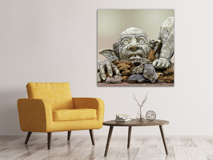 Leinwandbild Stein Kunst XL