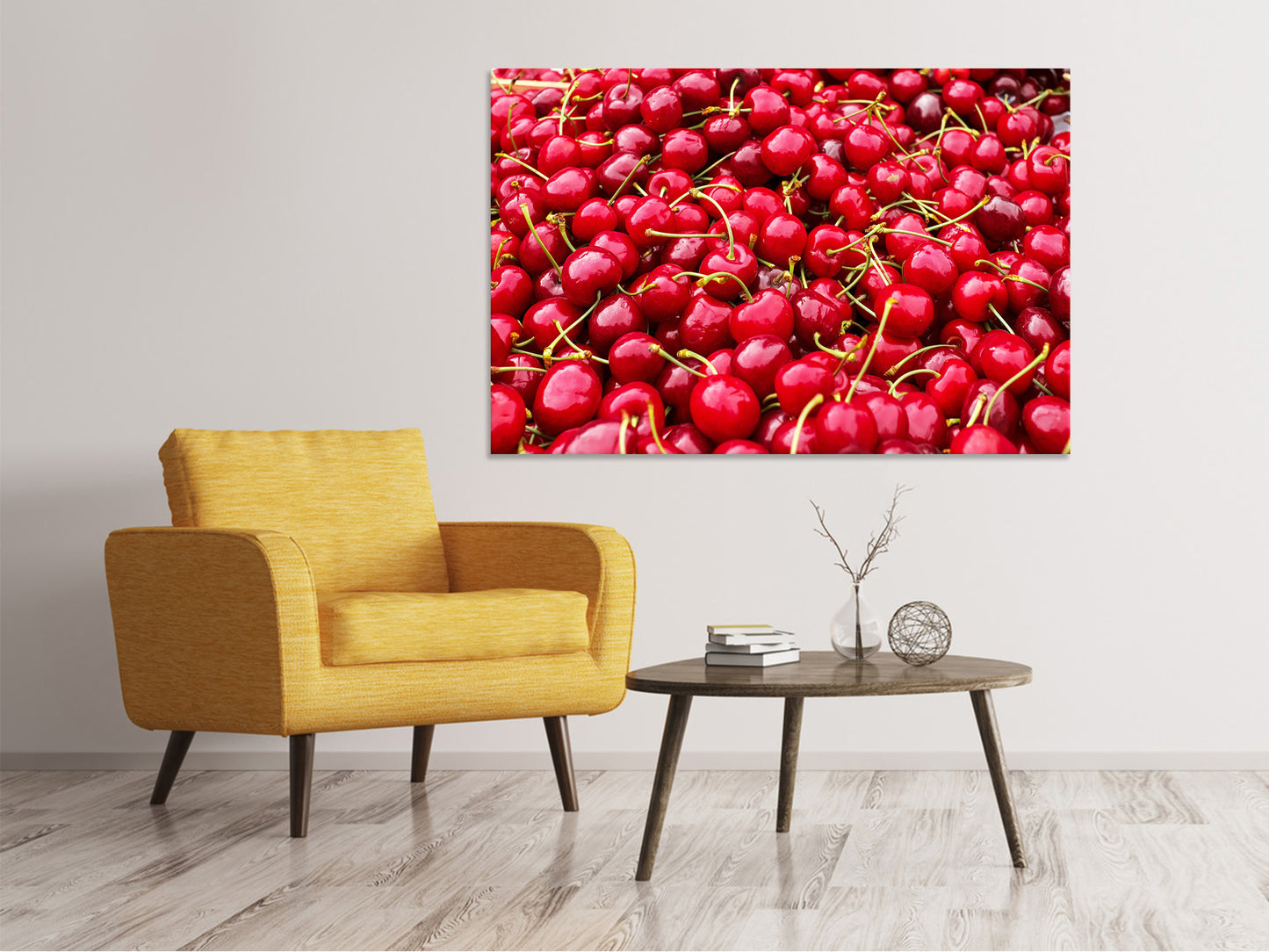 Leinwandbild XL Kirschen