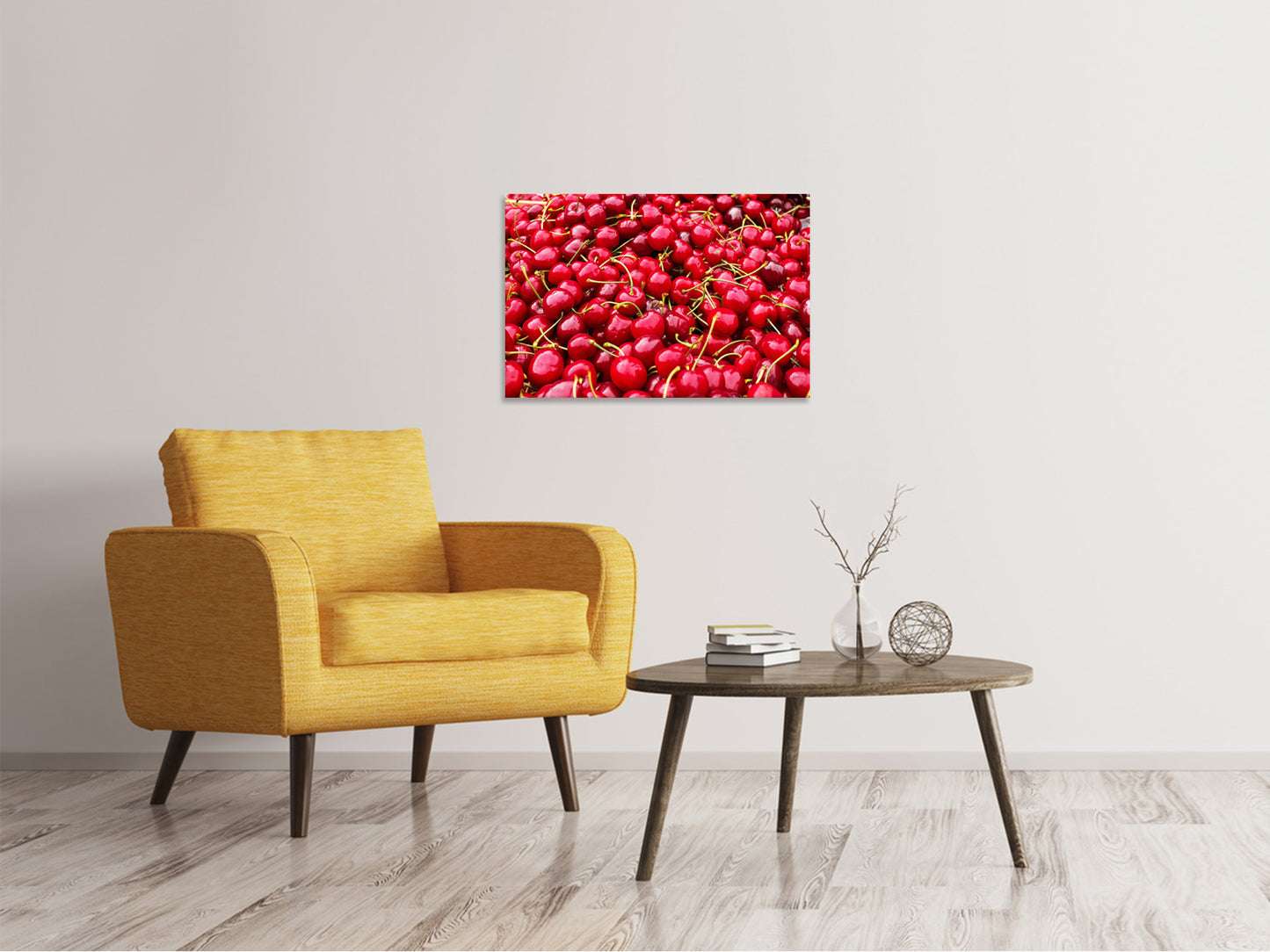 Leinwandbild XL Kirschen
