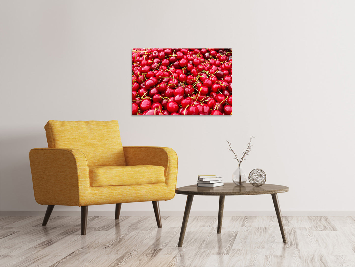 Leinwandbild XL Kirschen