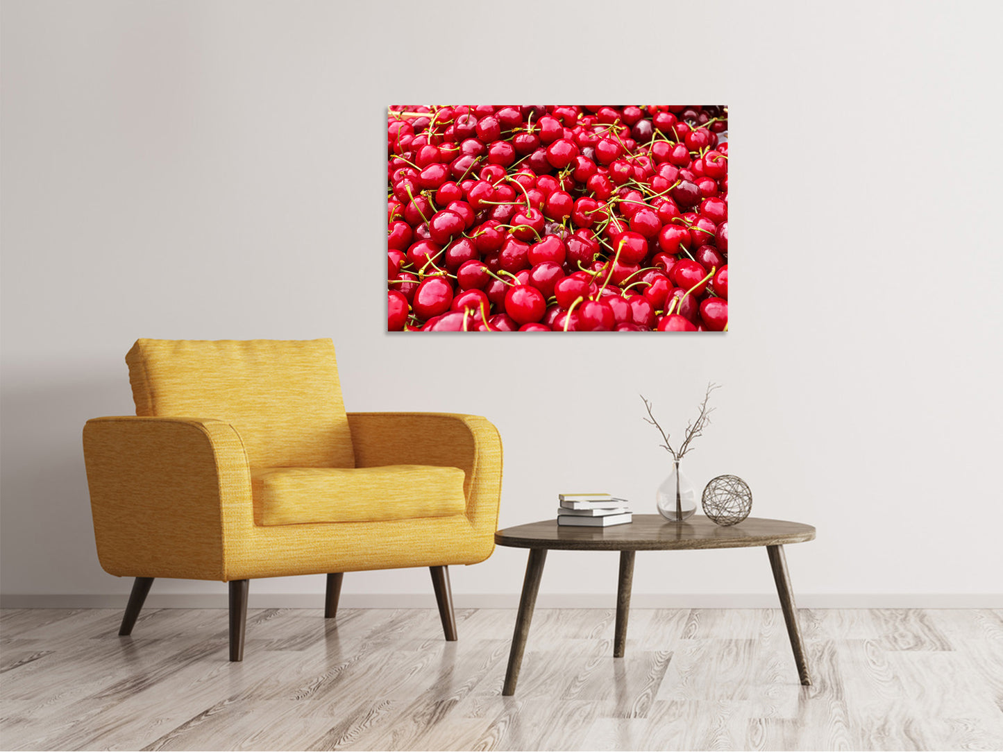 Leinwandbild XL Kirschen