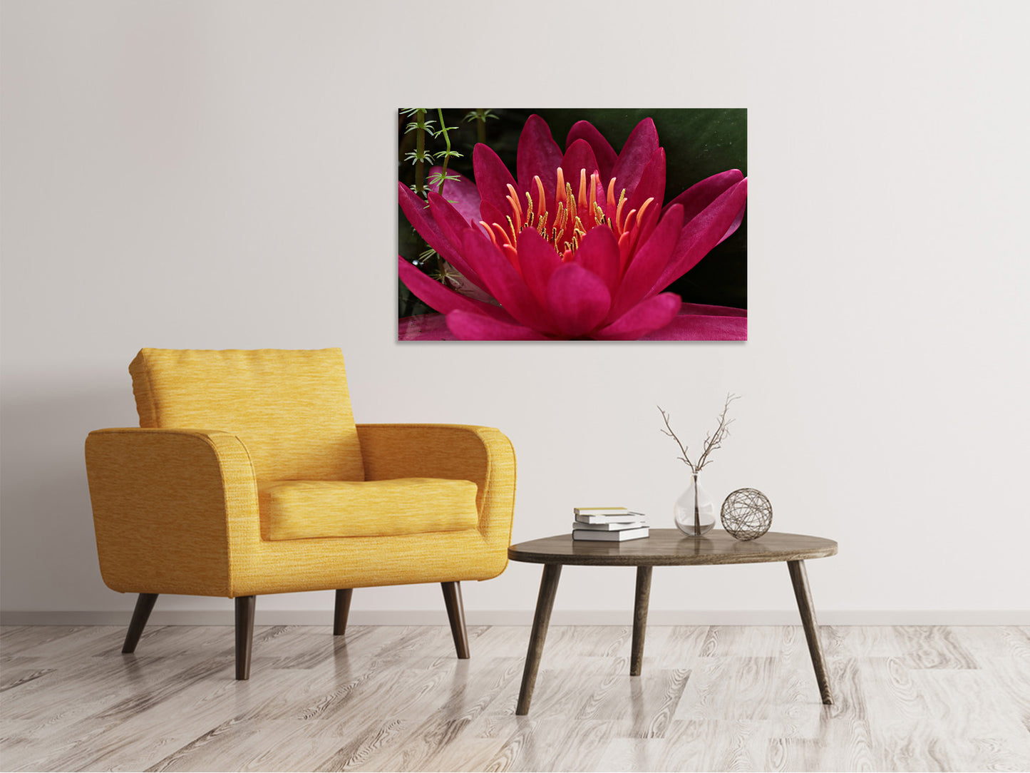Leinwandbild Wundervolle Seerose