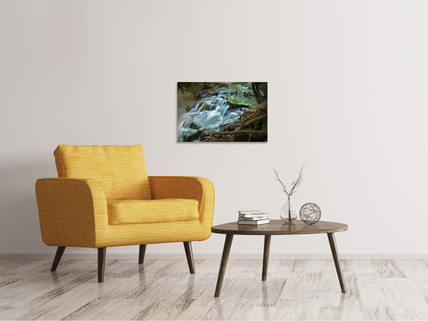 Leinwandbild Eyecatcher Wasserfall