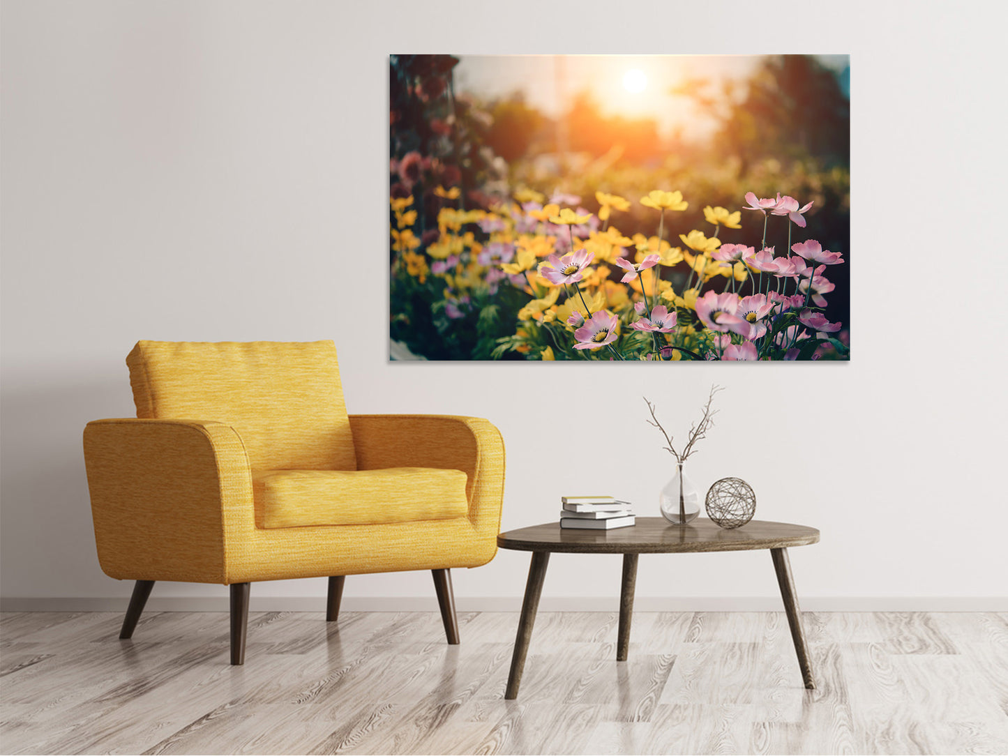 Leinwandbild Die Blümchen