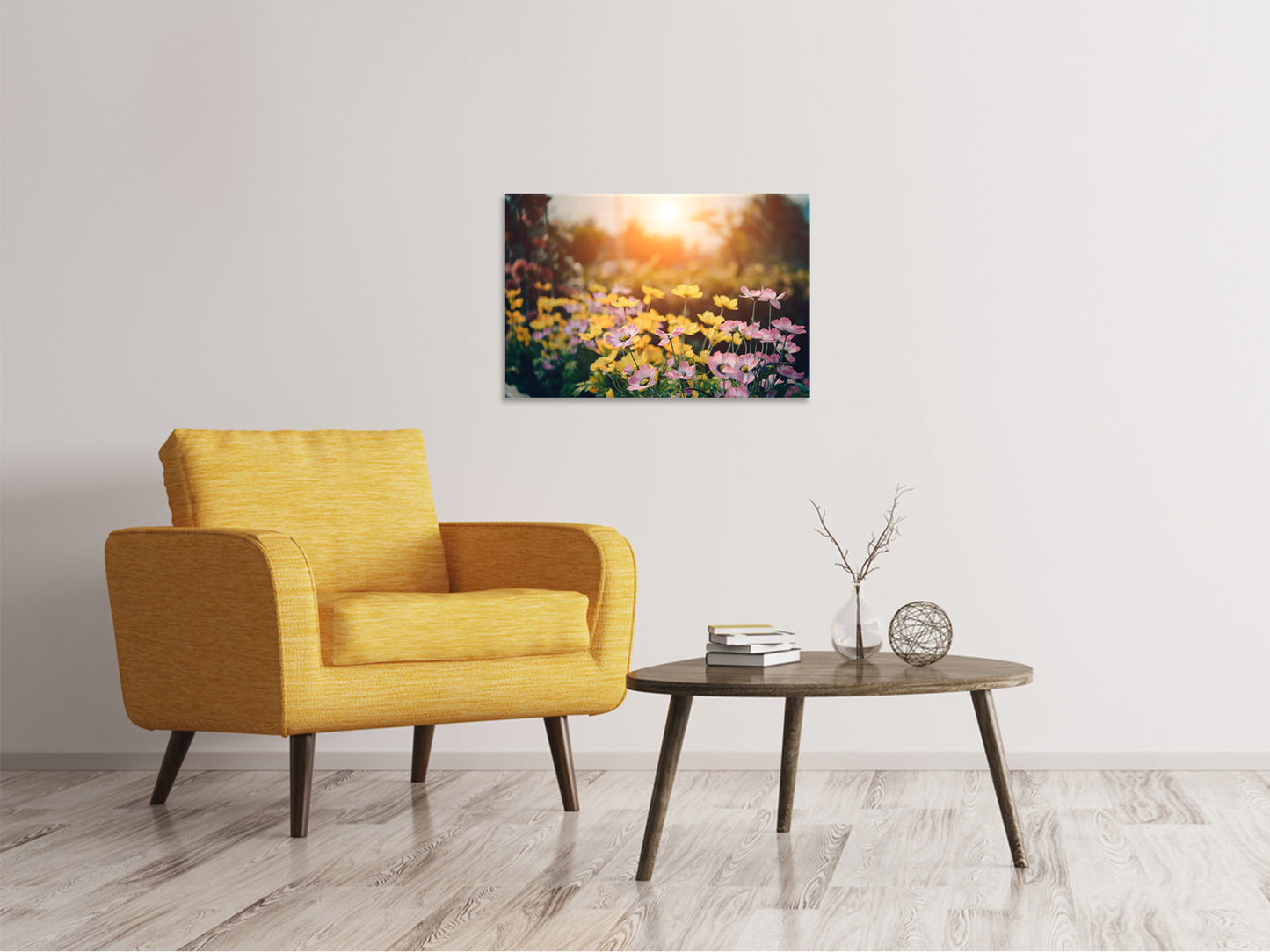 Leinwandbild Die Blümchen