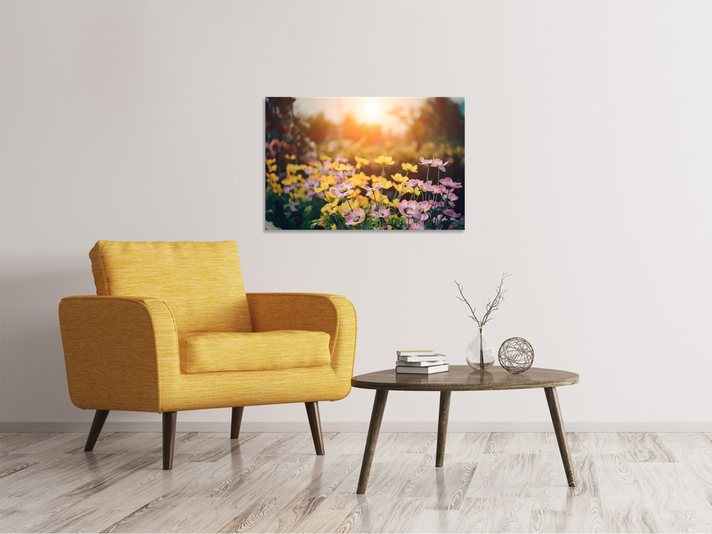 Leinwandbild Die Blümchen