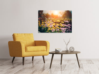 Leinwandbild Die Blümchen