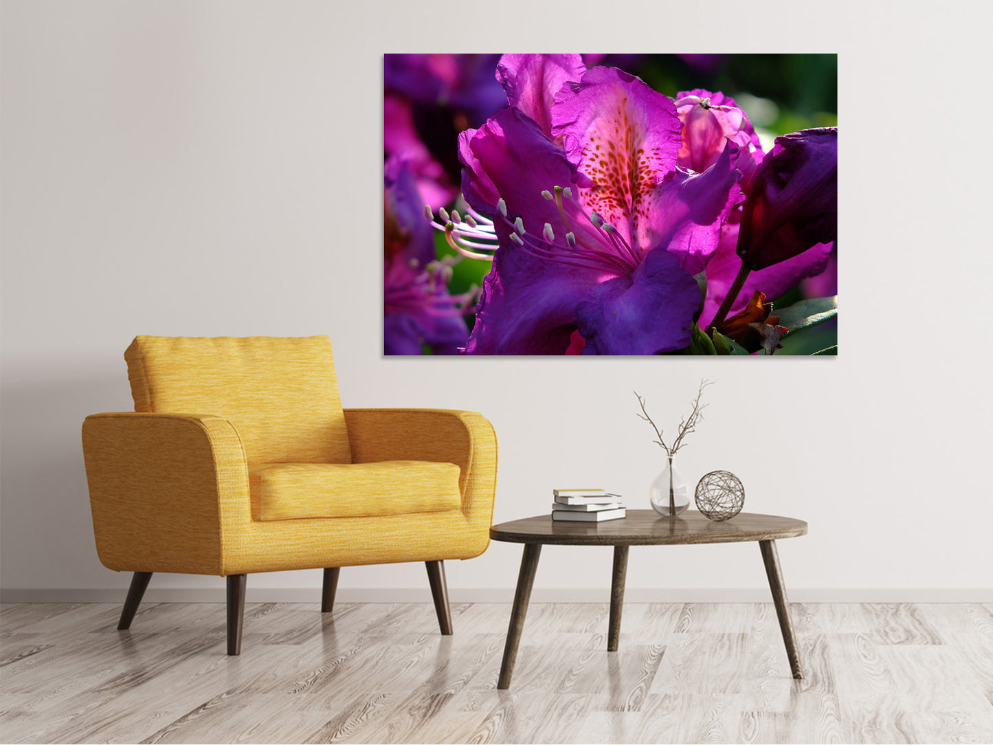 Leinwandbild Der Rhododendron