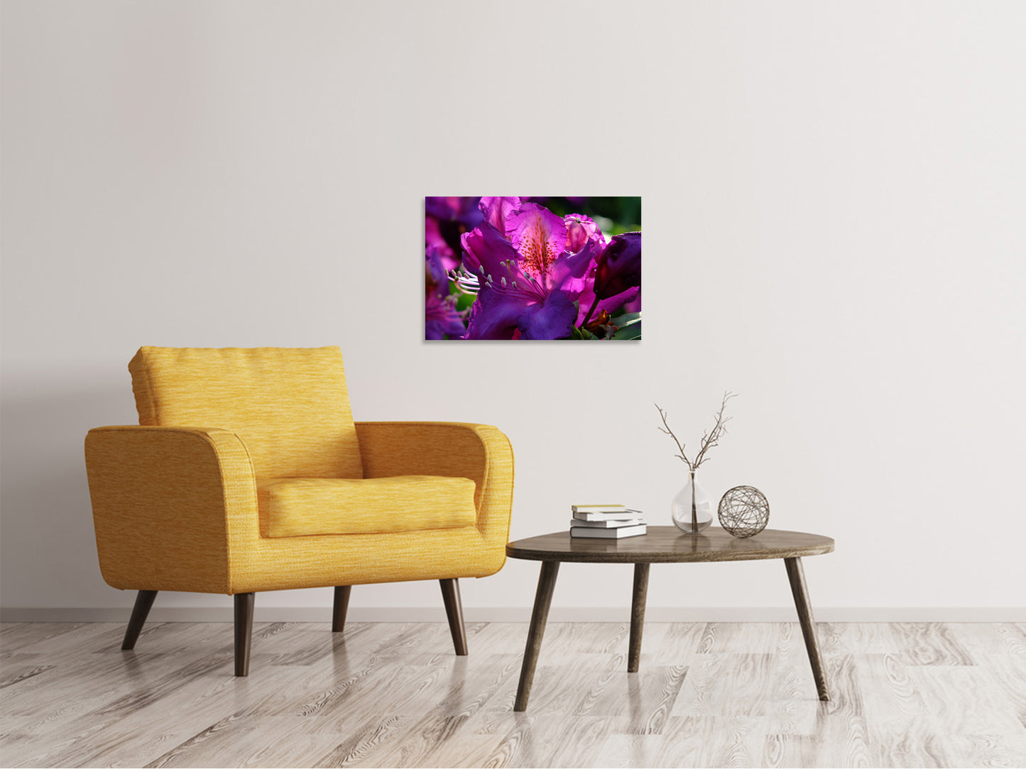 Leinwandbild Der Rhododendron