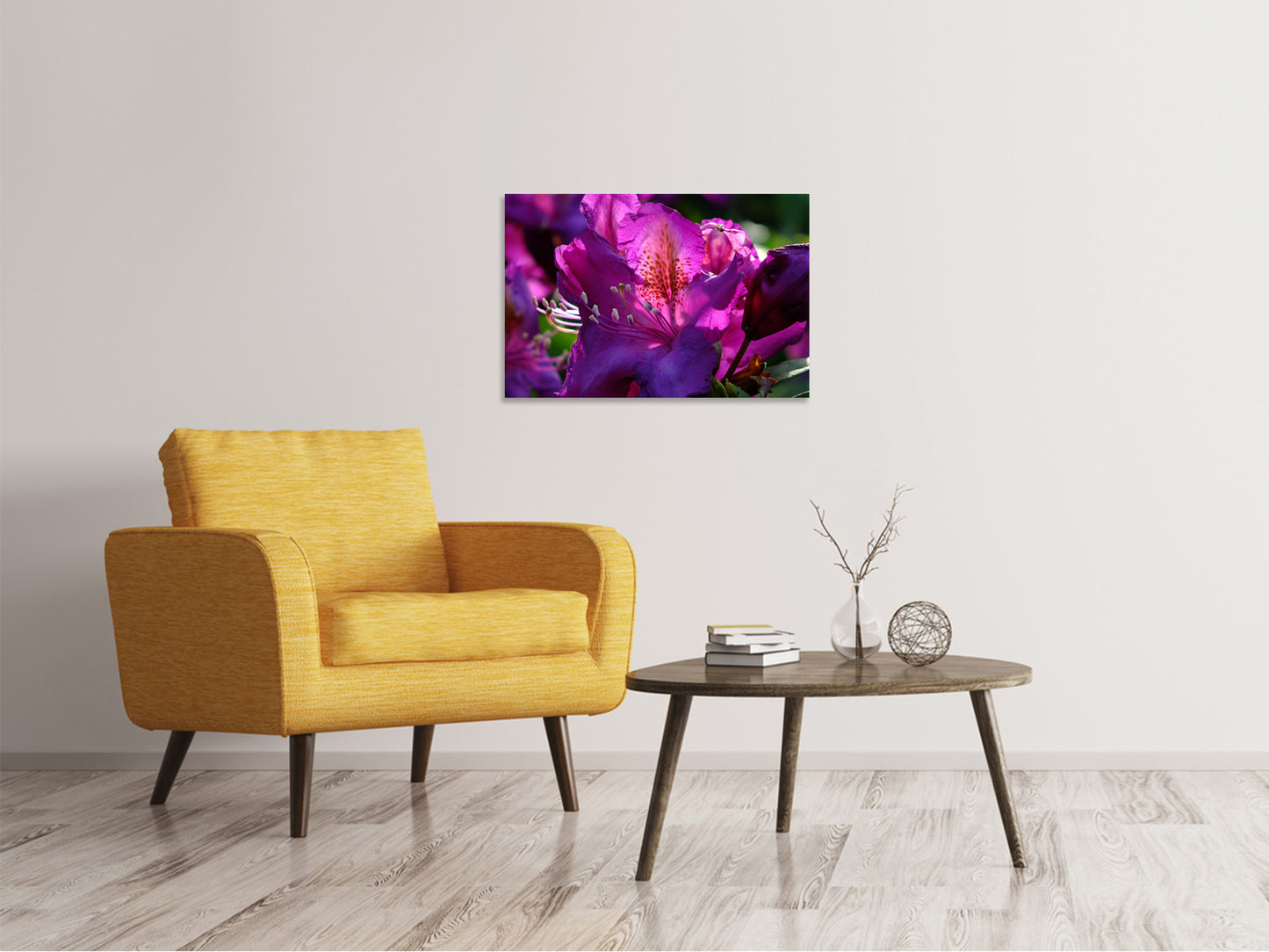 Leinwandbild Der Rhododendron