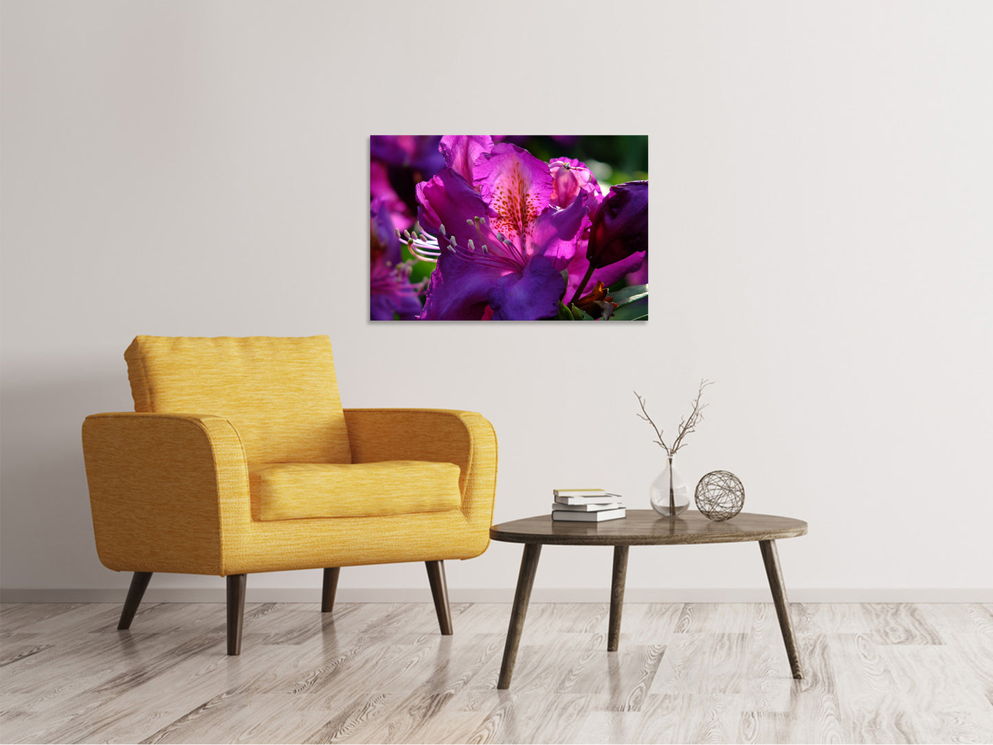 Leinwandbild Der Rhododendron