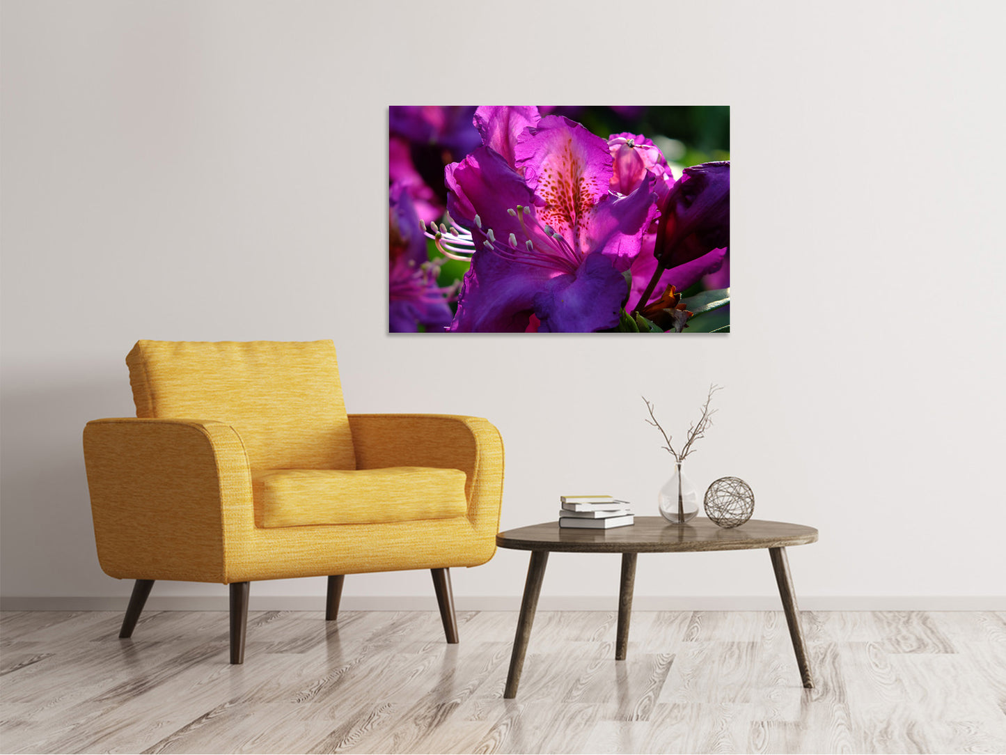Leinwandbild Der Rhododendron