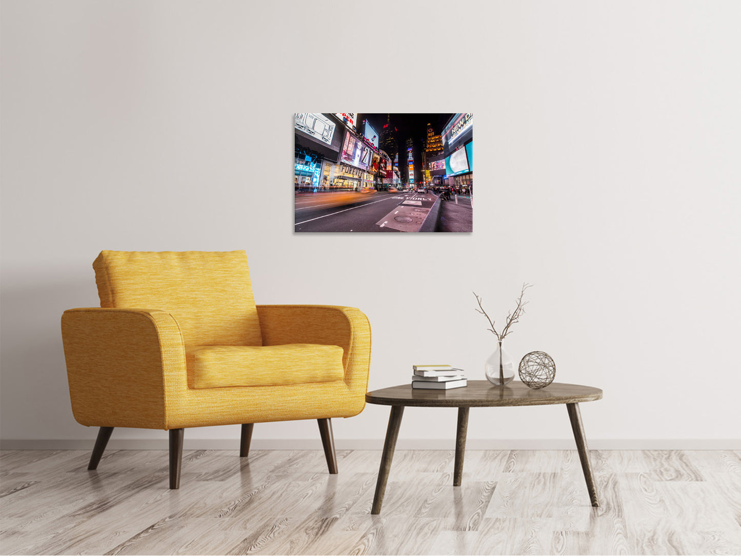 Leinwandbild Times Square bei Nacht