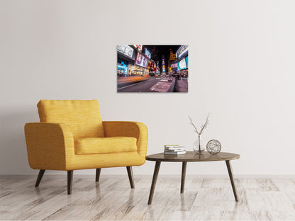 Leinwandbild Times Square bei Nacht