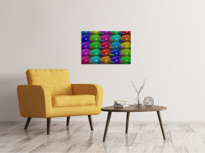Leinwandbild Pop Art Paprika