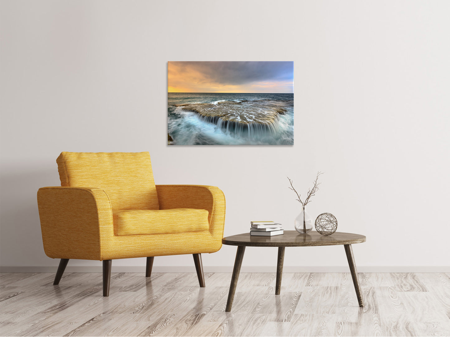 Leinwandbild Das tosende Meer