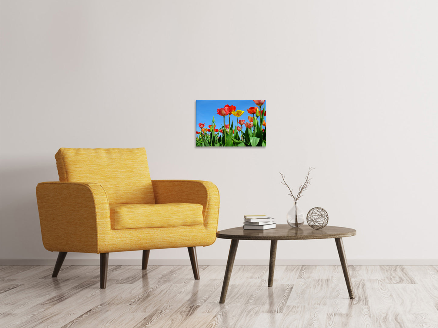 Leinwandbild Wilde Tulpen