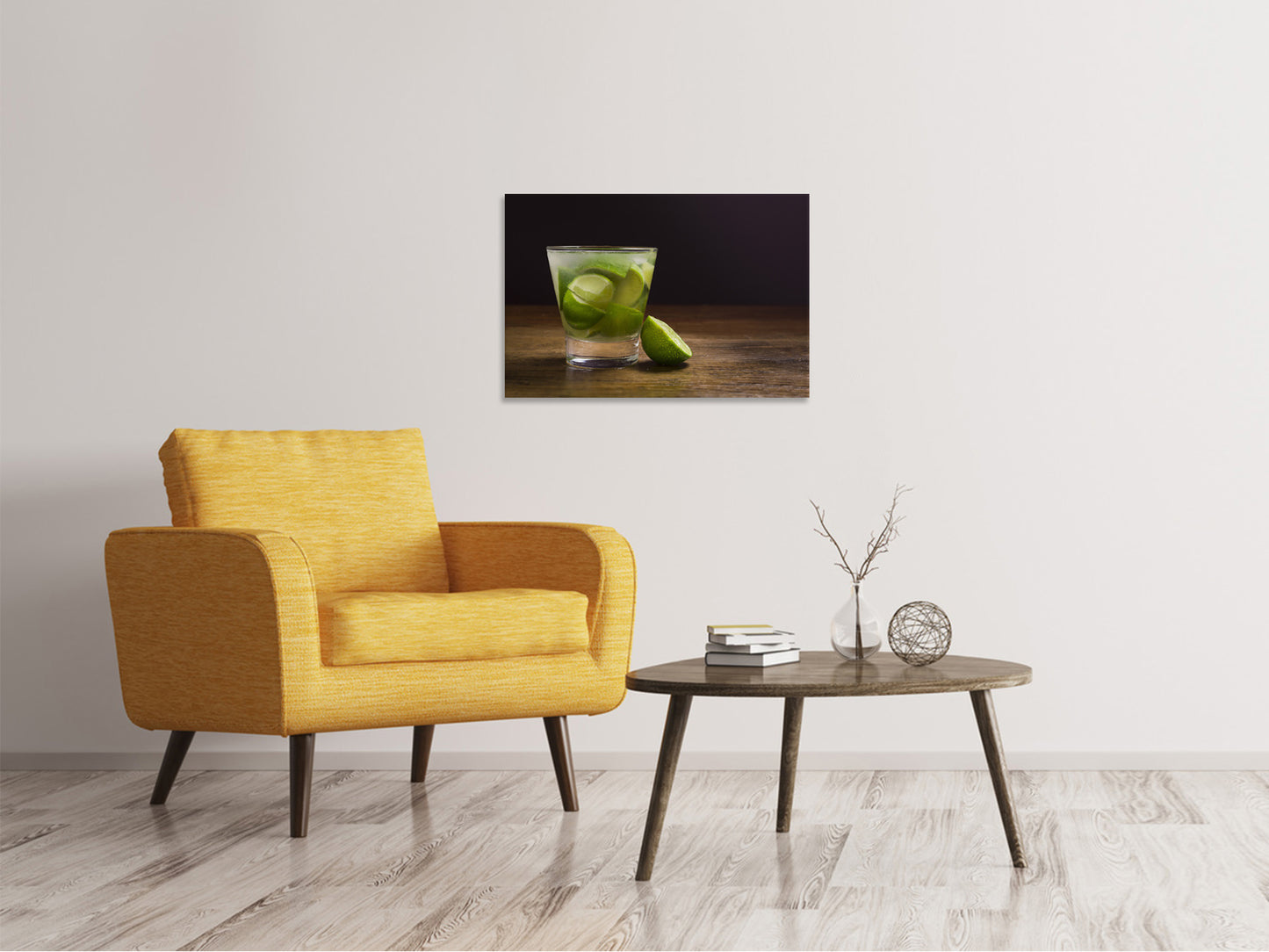Leinwandbild Frischer Caipirinha
