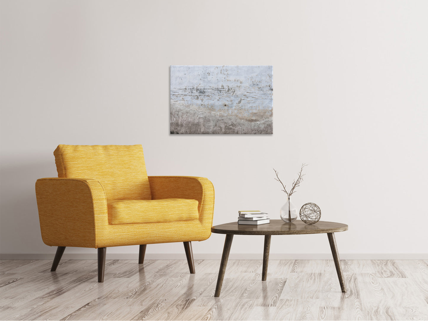 Leinwandbild Steinwand Muster