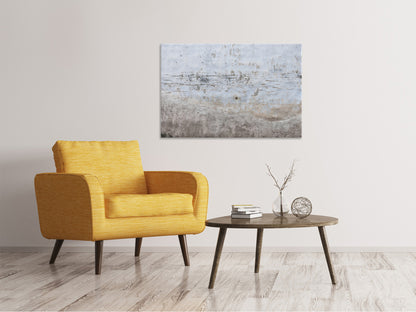 Leinwandbild Steinwand Muster