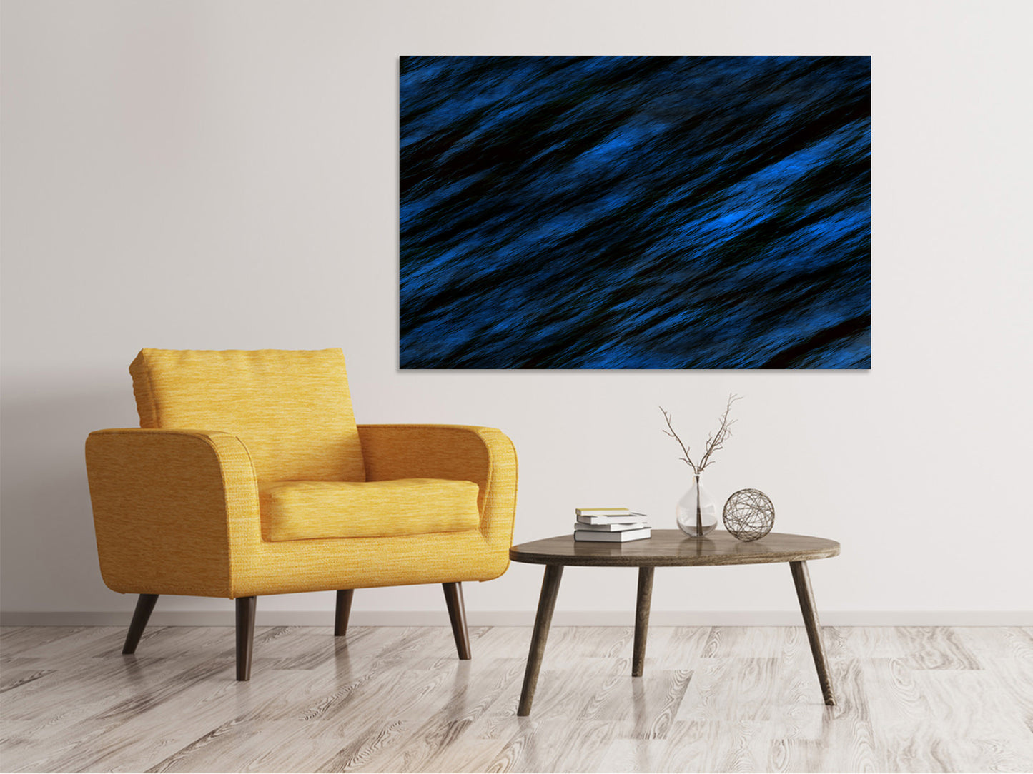Leinwandbild Fels Wand