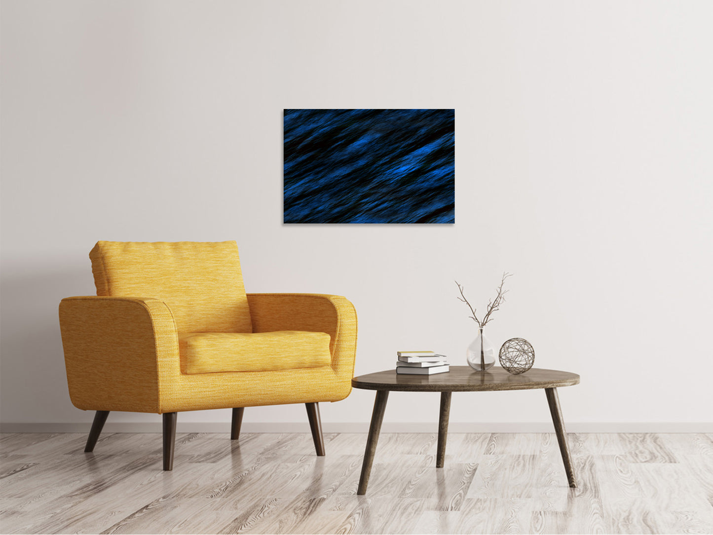 Leinwandbild Fels Wand