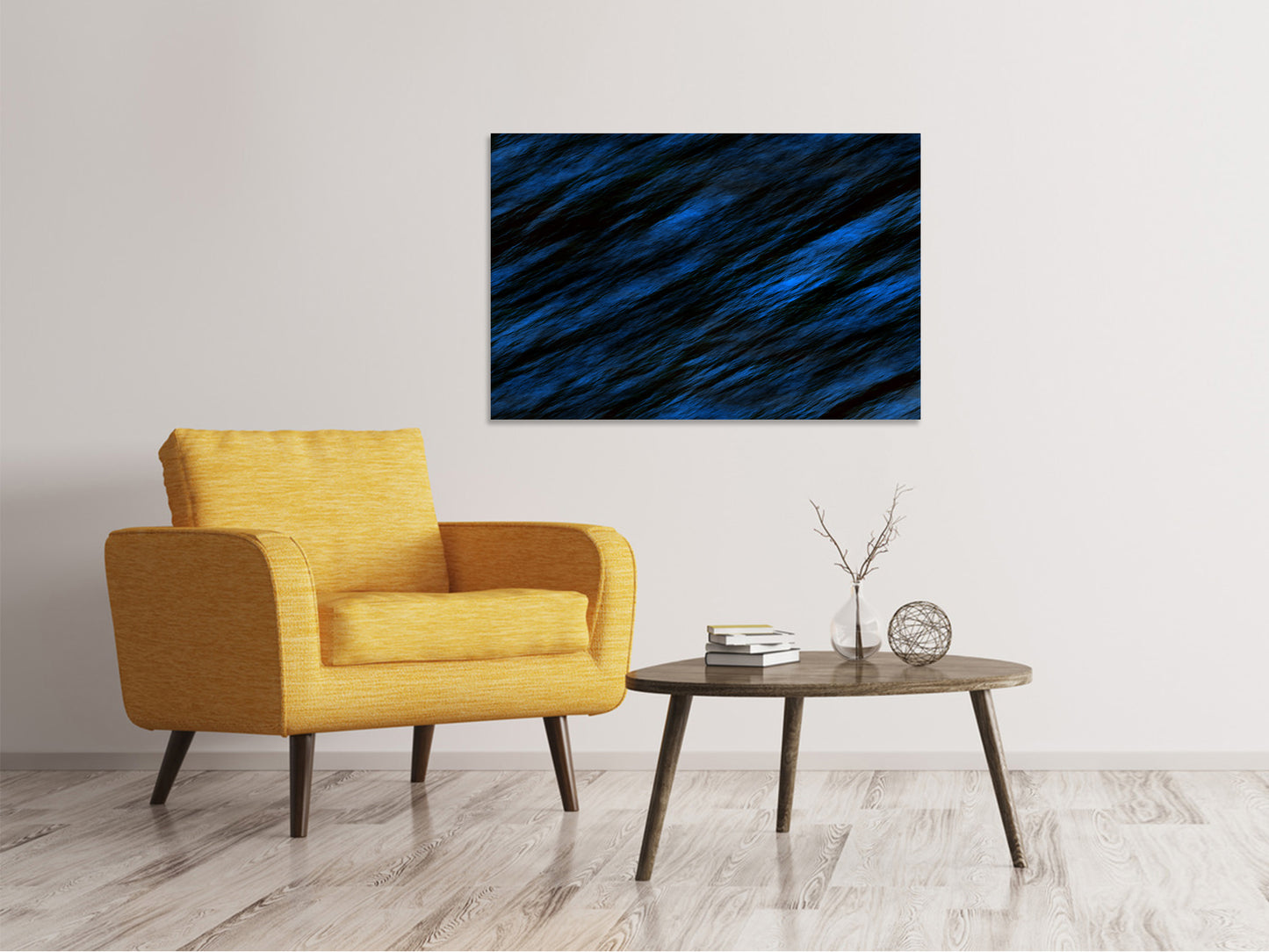 Leinwandbild Fels Wand
