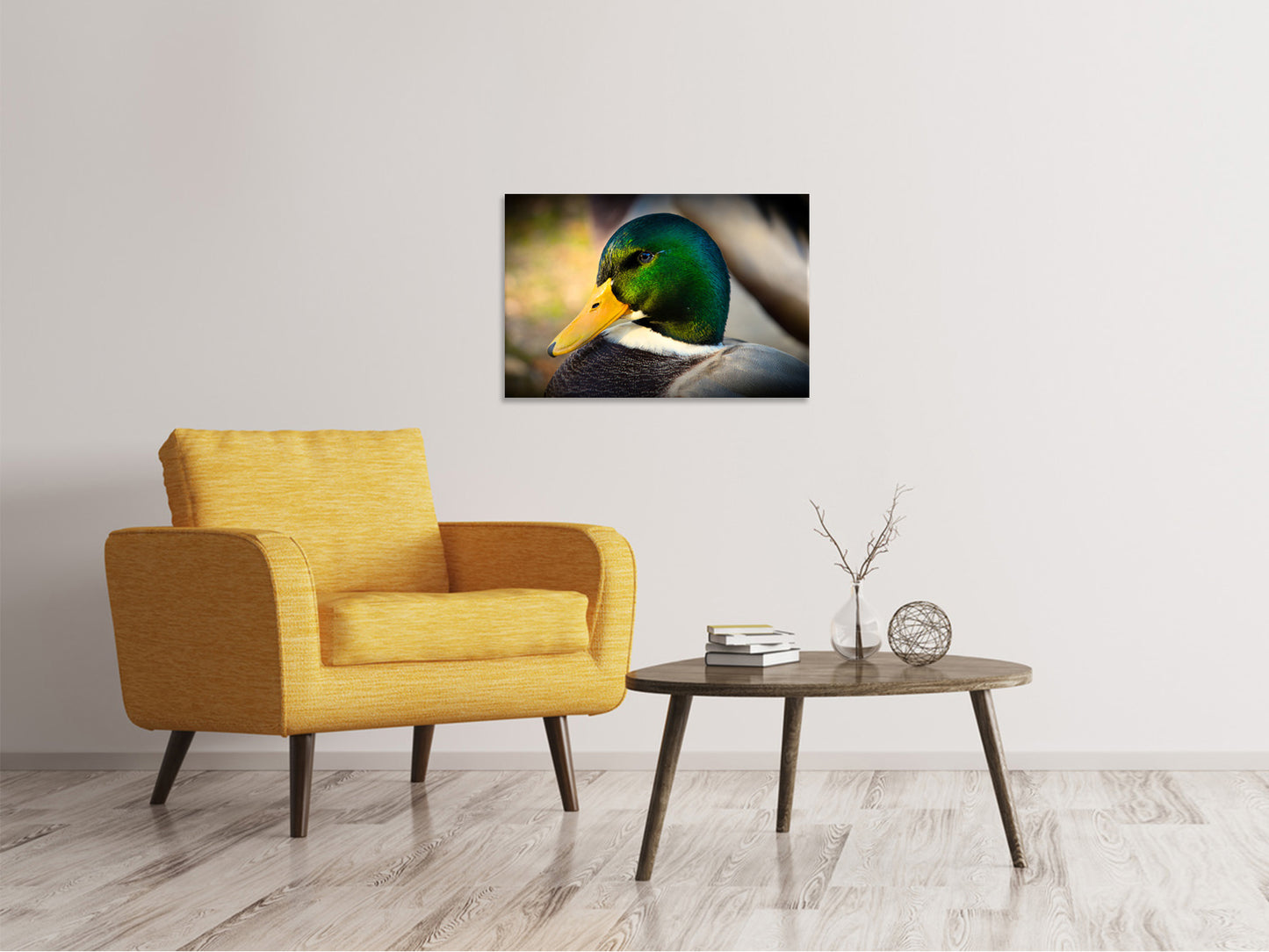Leinwandbild Die Stockente