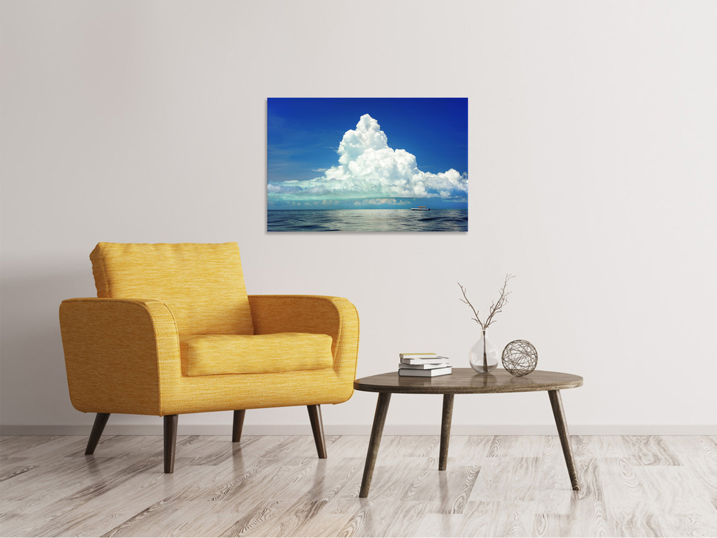 Leinwandbild Cumulus Wolke