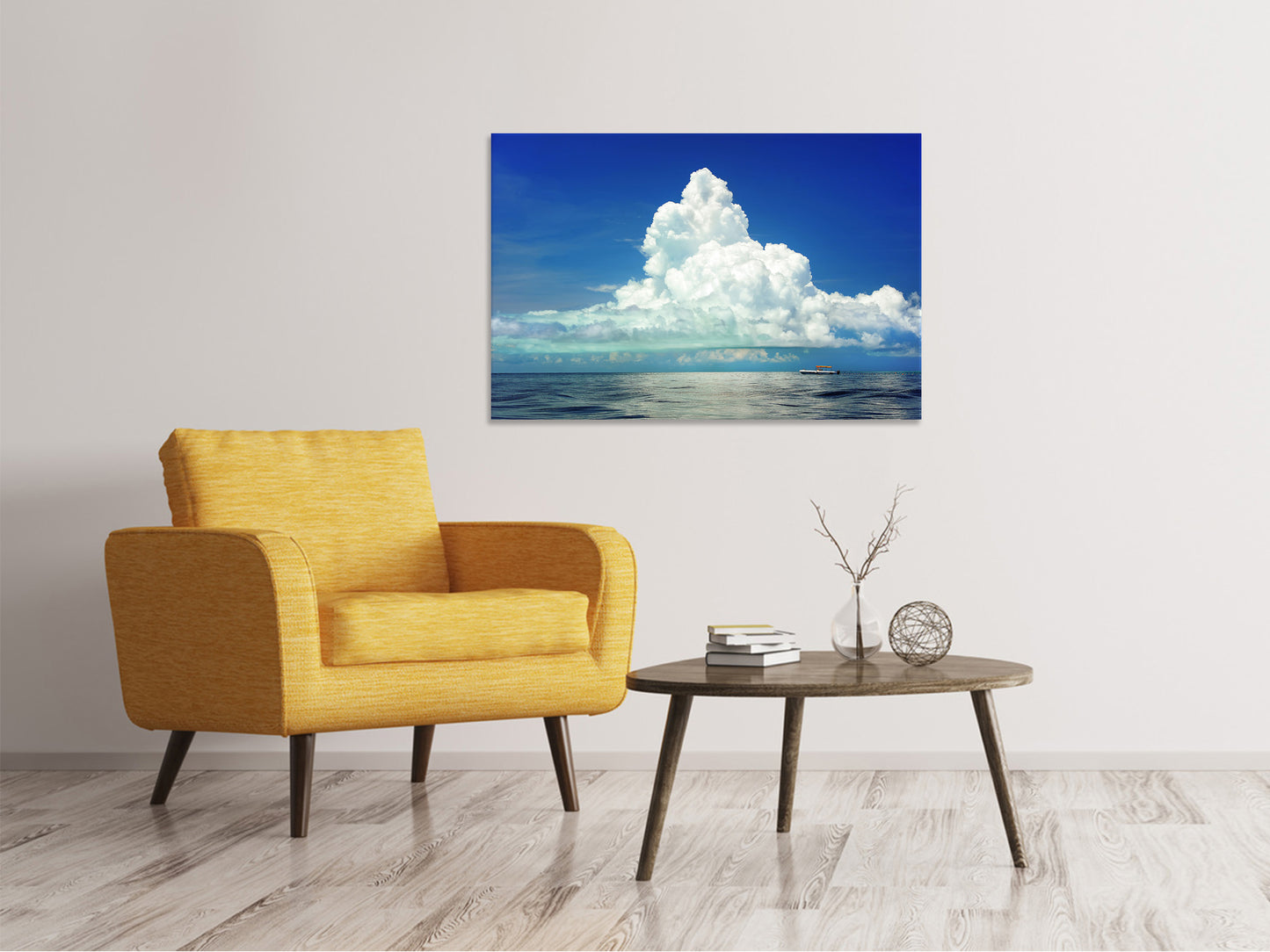 Leinwandbild Cumulus Wolke