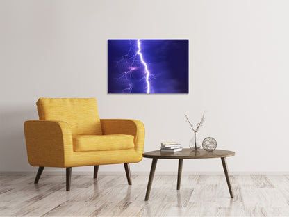 Leinwandbild Imposanter Blitz