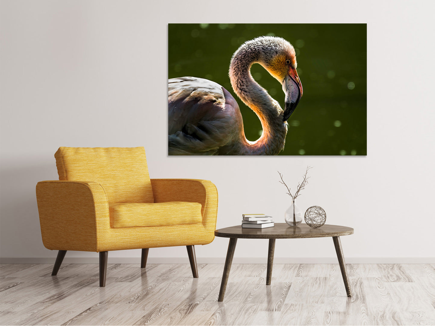 Leinwandbild Prächtiger Vogel